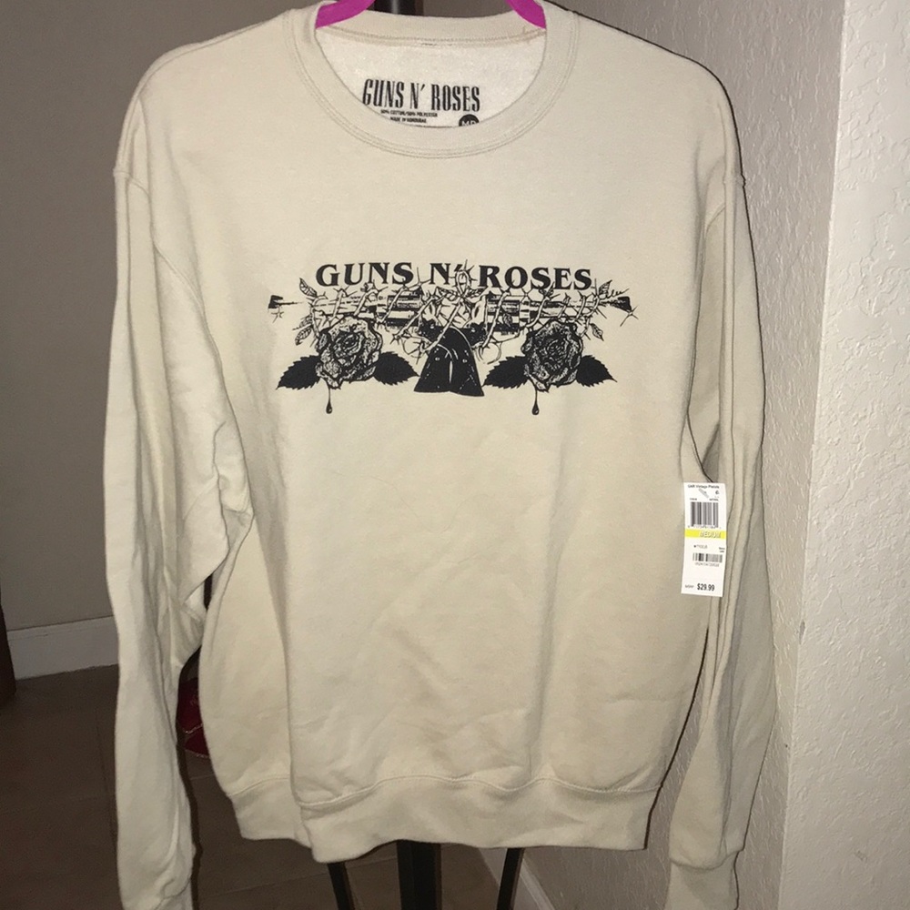 Guns N’ Roses Natural colored Sweatshirt